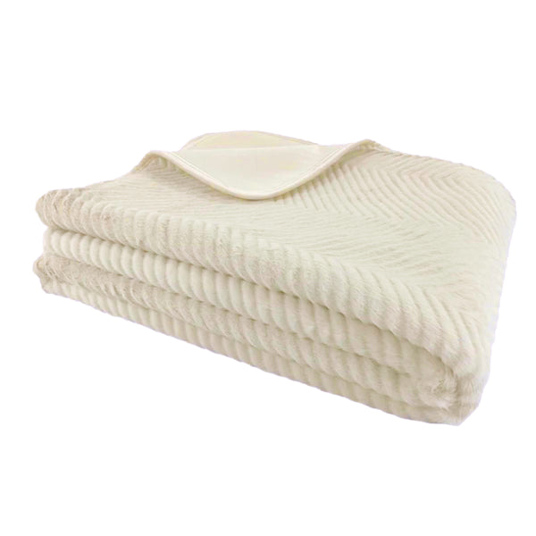 Beau Monde Malini Tamanna Cream Throw