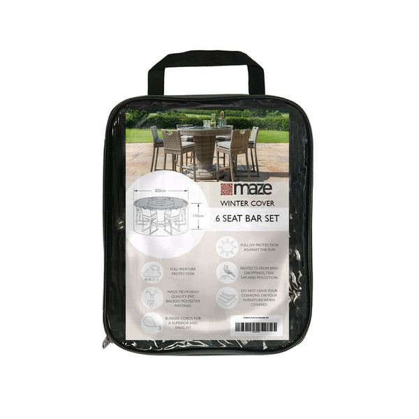 Beau Monde Maze Outdoor Cover For 6 Seat Bar Set