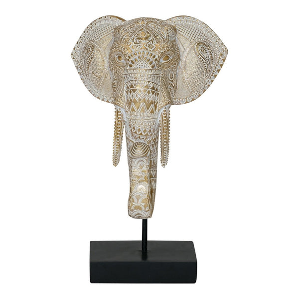 Beau Monde Mindy Brownes Elephant Head Sculpture