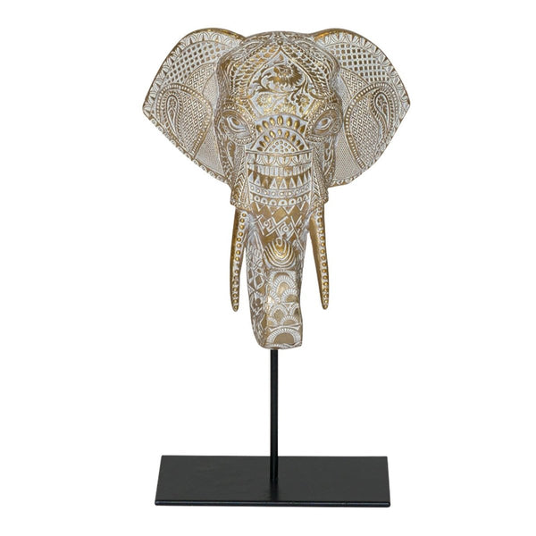 Beau Monde Mindy Brownes Elephant Head Sculpture