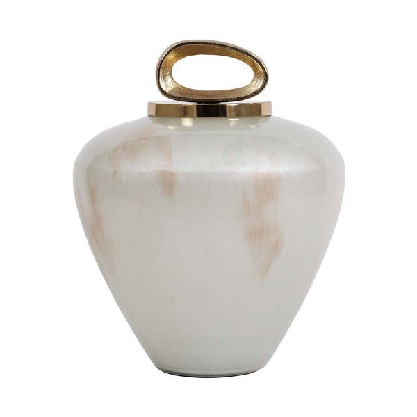 Beau Monde Mindy Brownes Pearl Decorative Jar