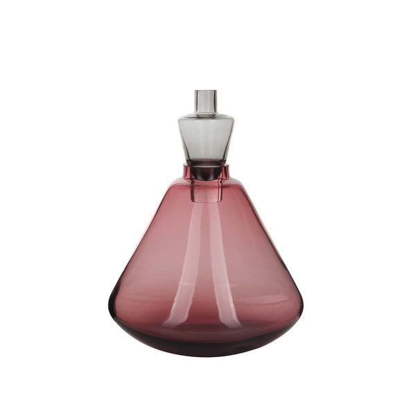 beau monde Mindy Brownes Purple Bottle Vase