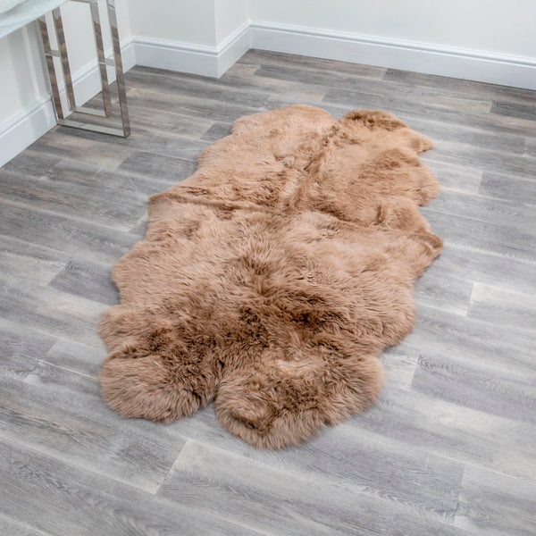 Beau Monde Native Home Quad Sheepskin Rug