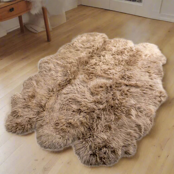 Beau Monde Native Home Sextuple Sheepskin Rug