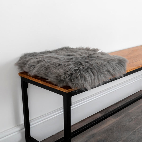 Beau Monde Native Home Square Sheepskin Chair Pad