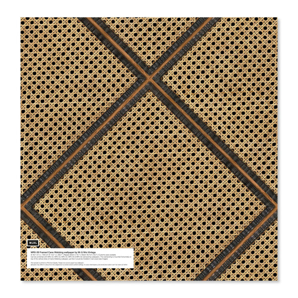 beau monde NLXL Framed Webbing Wallpaper