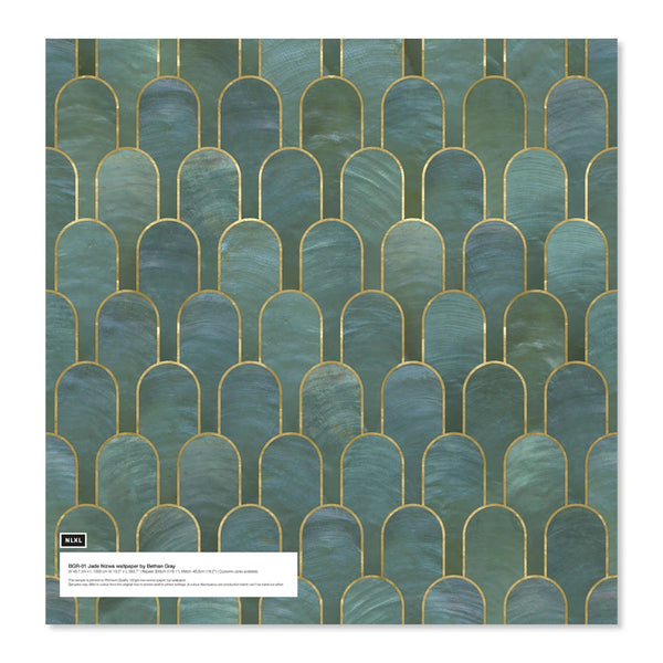 beau monde NLXL Nizwa Jade Wallpaper
