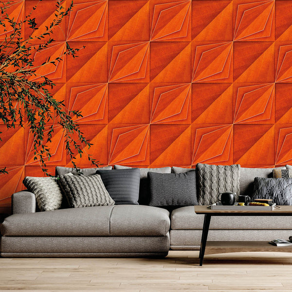 beau monde NLXL Orange Bloom Wallpaper