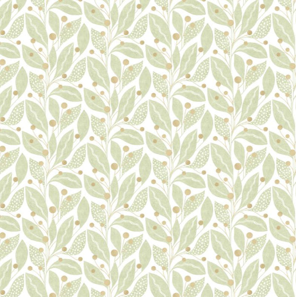 beau monde Ohpopsi Berry Dot Wallpaper - Artichoke