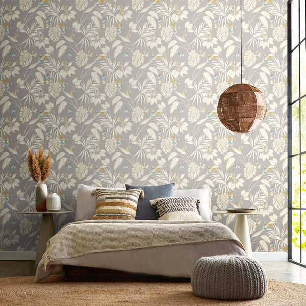 Beau Monde Ohpopsi Hummingbird Wallpaper - Flint