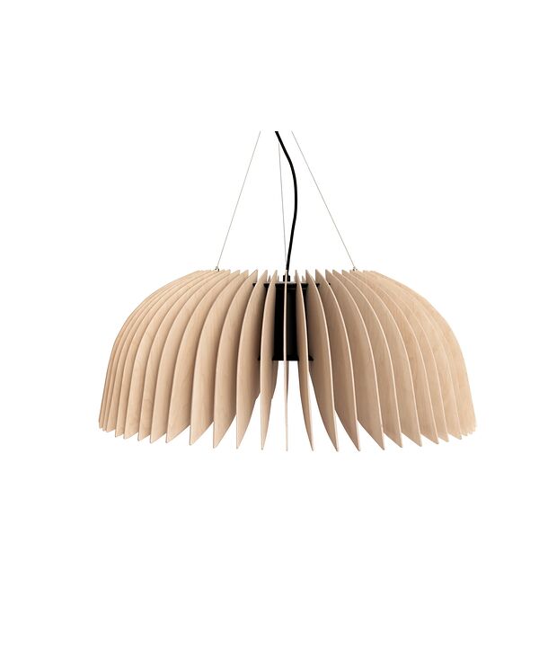 Beau Monde Pilke Verna Birch Pendant Lamp