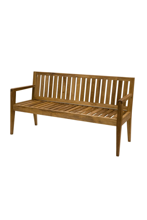 Beau Monde PR Home Menton Outdoor Bench – Teak