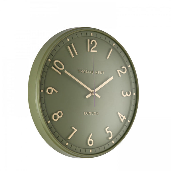 beau monde Thomas Kent 14" Tresco Wall Clock Clover