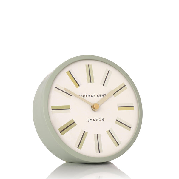 beau monde Thomas Kent 5" Swift Clock - Dusky Green