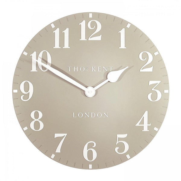 beau monde Thomas Kent 50cm Arabic Wall Clock Sand