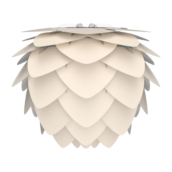 Beau Monde Umage Aluvia Lampshade In Pearl White