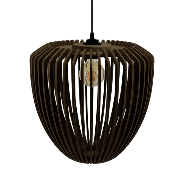 beau monde Umage Clava Wood Lampshade Dark Oak