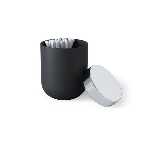 Beau Monde Umbra Junip Bathroom Canister - Black