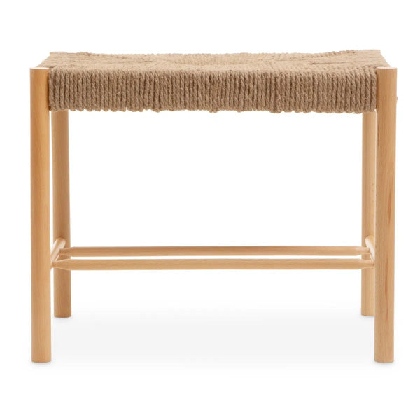 Beau Monde Beaumonde Home Bunder Natural Rope Small Bench