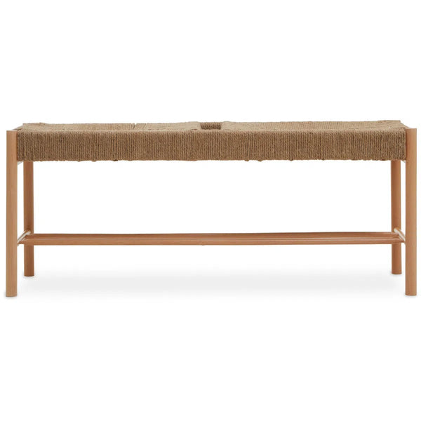Beau Monde Beaumonde Home Bunder Natural Rope Weave Large Bench