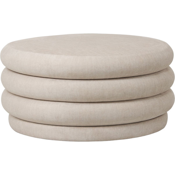 Beau Monde Beaumonde Home Casa Upholstered Storage Ottoman