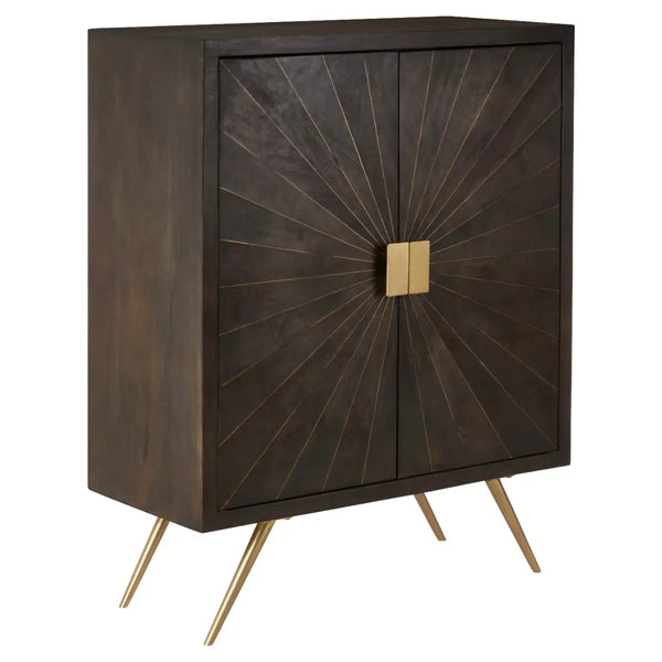 beau monde Beaumonde Home Daiquiri Small Dark Cabinet
