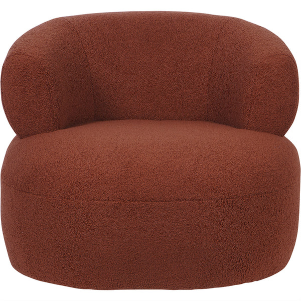 beau monde Beaumonde Home Luna Occasional Chair in Terracotta
