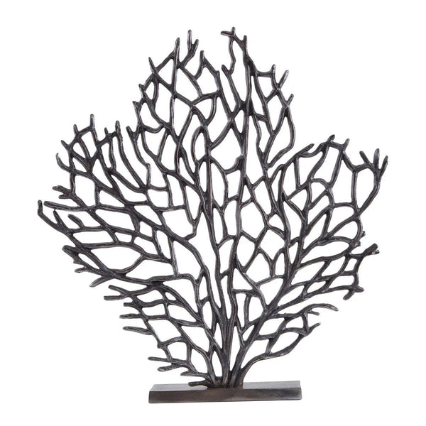 beau monde Beaumonde Home Prato Large Black Coral Sculpture