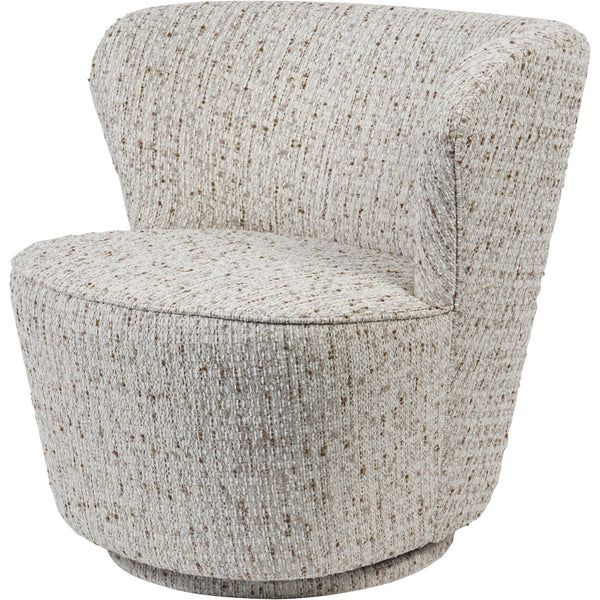 Beau Monde Beaumonde Home Roehampton Textured Slub Swivel Chair