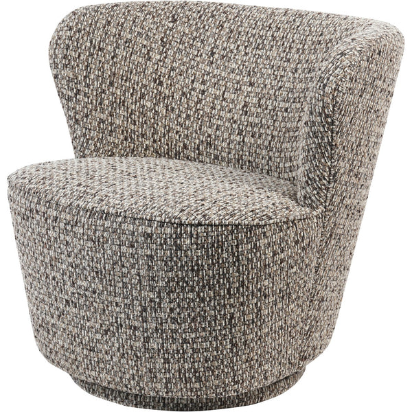 Beau Monde Beaumonde Home Roehampton Textured Slub Swivel Chair