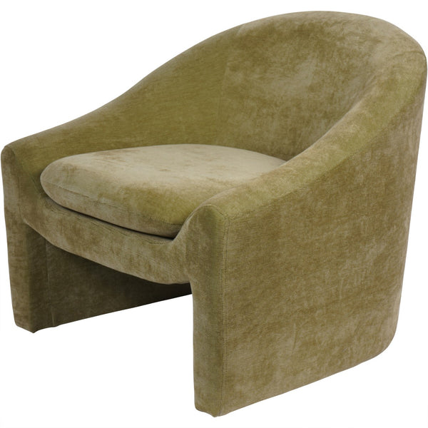 Beau Monde Beaumonde Home Rowley Upholstered Chair Olive