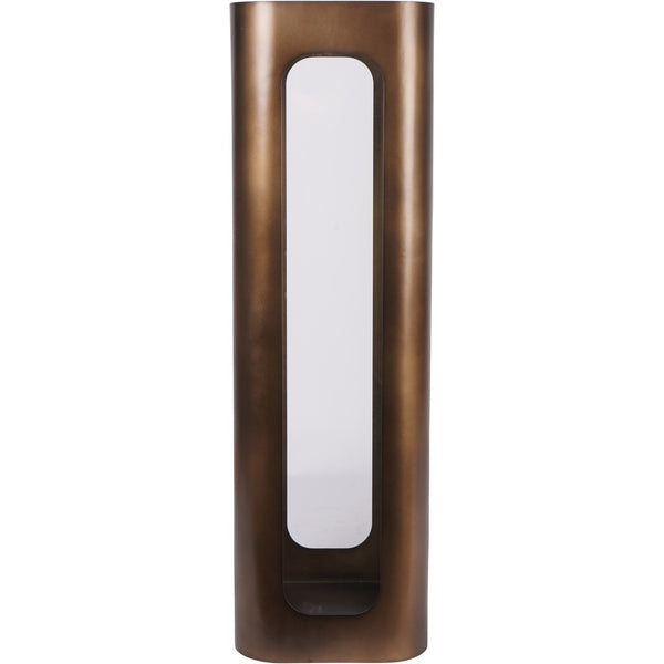 Beau Monde Beaumonde Home Thorpe Metal And Glass Hurricane