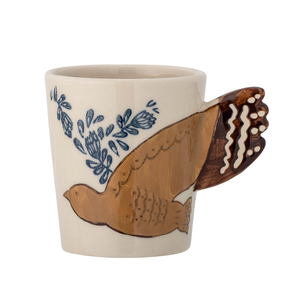 beau monde Bloomingville Hezha Natural Stoneware Cup