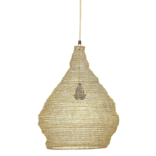 beau monde Bloomingville Hive Links Gold Pendant Lamp