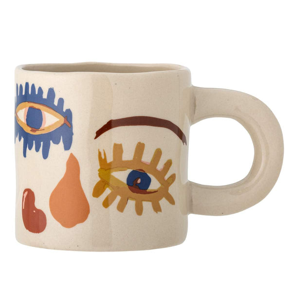 Beau Monde Bloomingville Horus Orange Stoneware Cup