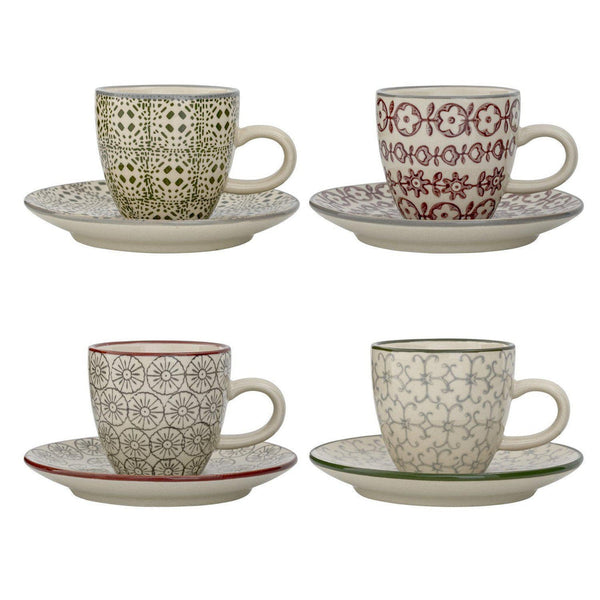 Beau Monde Bloomingville Karine Espresso Cups Set Of 4