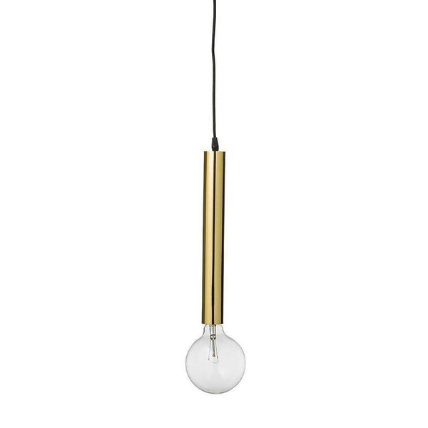 beau monde Bloomingville Slimline Gold Pendant Lamp