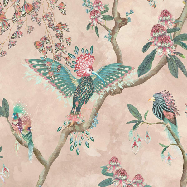 beau monde Brand McKenzie Birds In Paradise Wallpaper - Plaster