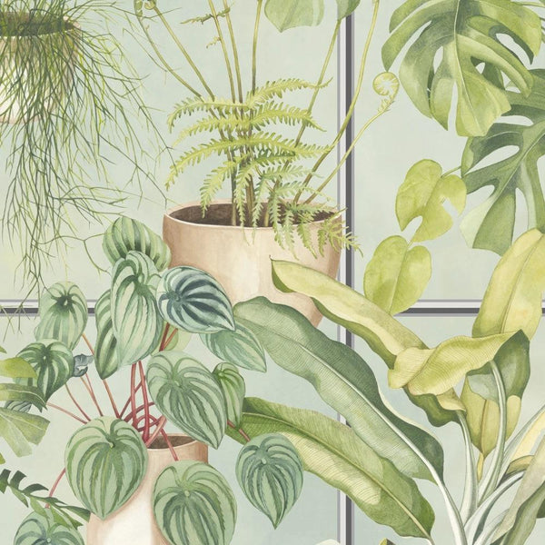 Beau Monde Brand McKenzie The Green House Green Wallpaper