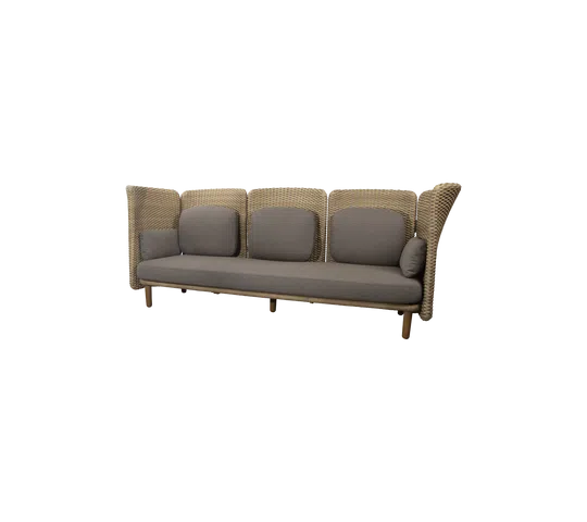 beau monde Cane-line Arch 3-Seater Sofa with High Arm-/Backrest