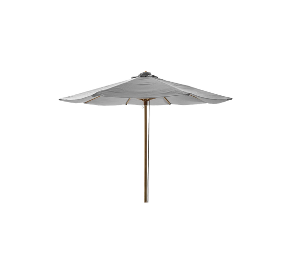 Beau Monde Cane-line Classic Parasol With Pulley System Dia 3m