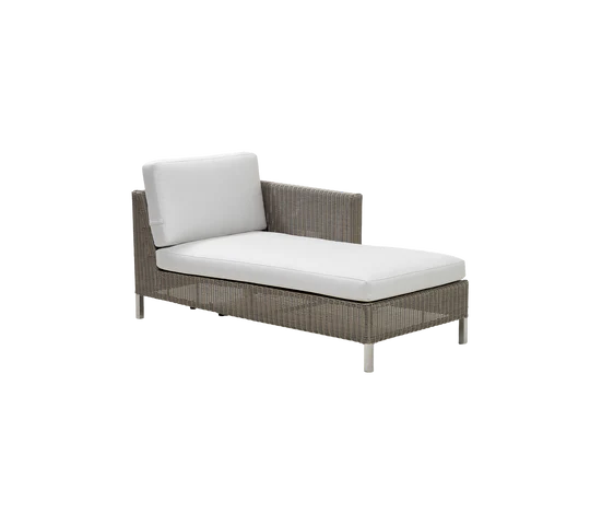 beau monde Cane-line Connect Chaise Lounge Module Left