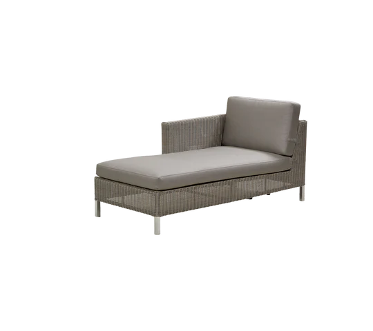Beau Monde Cane-line Connect Chaise Lounge Module Right