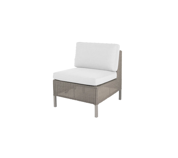 Beau Monde Cane-line Connect Dining Lounge Single Module