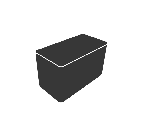 beau monde Cane-line Cover 19: Drop Kitchen Single Module with O Teak Wall