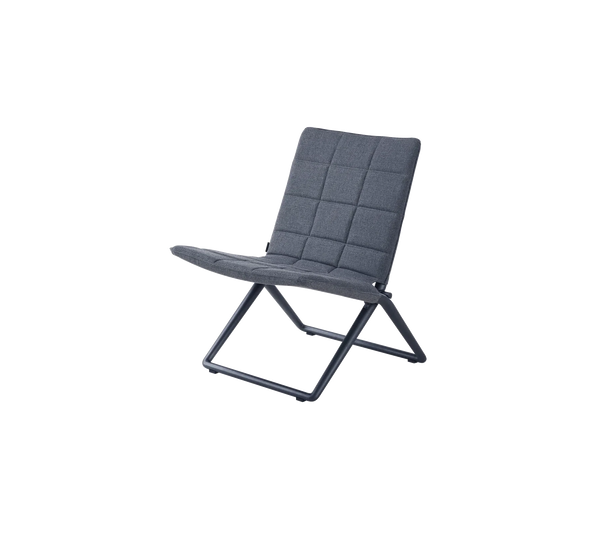 beau monde Cane-line Traveller Lounge Folding Chair