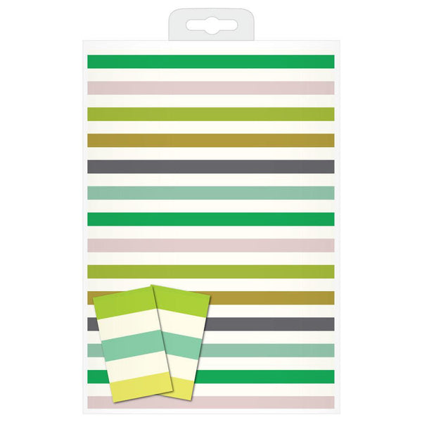 beau monde Caroline Gardner Thin Stripes Gift Wrap Pack