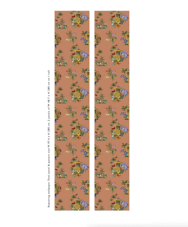 Beau Monde Creative Lab Amsterdam Asian Botanical Garden Terra Repetitive Wallpaper