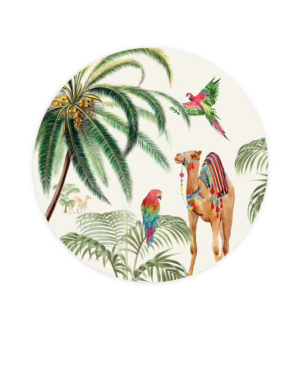 beau monde Creative Lab Amsterdam Binti Baby Wallpaper Circle Mural