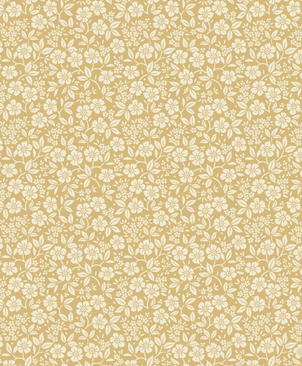 beau monde Creative Lab Amsterdam Flower Shower Yellow Repetitive Wallpaper